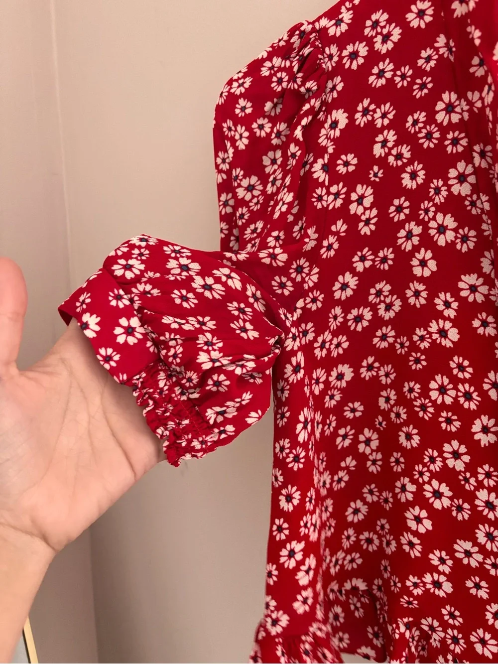 Reformation red daisy